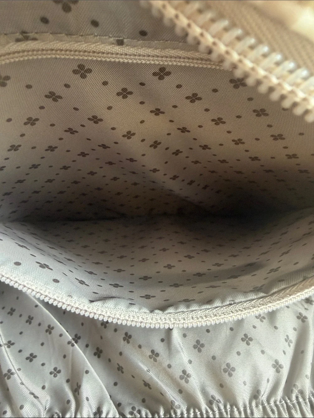 Lug Puddle Jumper LC Quilted Taupe Camo Travel Tote Shoulder Diaper Bag Light